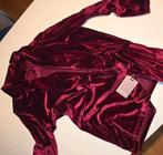 Dames fluwelen blazer, mt. L-XL, bordeaux rood, NIEUW, Kerst, Kleding | Dames, Overige typen, Maat 42/44 (L), Nieuw, Ophalen of Verzenden