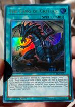 Yu-Gi-Oh! The Fang of Critias LCKC 1st Ed !, Verzenden, Zo goed als nieuw, Losse kaart, Foil