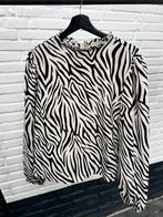 Zebraprint blouse | Maat XXL / 44, Zwart, Maat 46/48 (XL) of groter, Nieuw, Ophalen of Verzenden