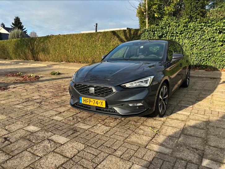 Seat Leon 2.0 TDI 150pk Dsg-7 2021 Grijs, Auto's, Seat, Particulier, Leon, ABS, Adaptieve lichten, Adaptive Cruise Control, Airbags