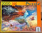 Legpuzzel 2000 stukjes Josephine Wall Spirit of flight, Ophalen of Verzenden, Meer dan 1500 stukjes, Zo goed als nieuw, Legpuzzel
