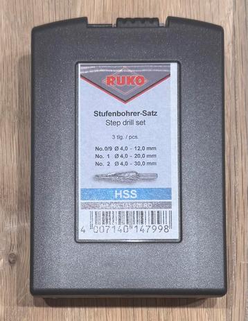 Ruko trappenboorset, 3-delig nieuw! beschikbaar voor biedingen