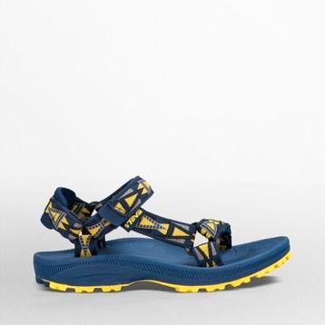 Teva's Hurricane blauw met geel, nette staat, maat 33/34. beschikbaar voor biedingen