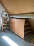 Kasten op wielen voor zolderberging, Ophalen, Gebruikt, 100 tot 150 cm, 50 tot 100 cm