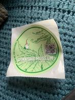 Cannabis museum sticker, Ophalen of Verzenden