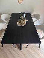 Eettafel mangohout, Ophalen, Gebruikt, 50 tot 100 cm, 150 tot 200 cm