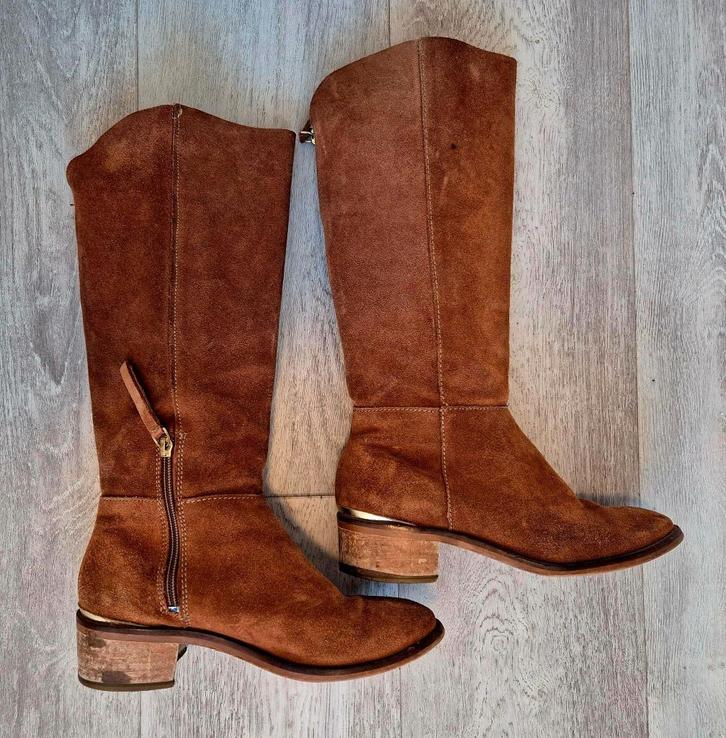 Stradivarius laarzen, Kleding | Dames, Schoenen, Gedragen, Hoge laarzen, Bruin, Ophalen of Verzenden