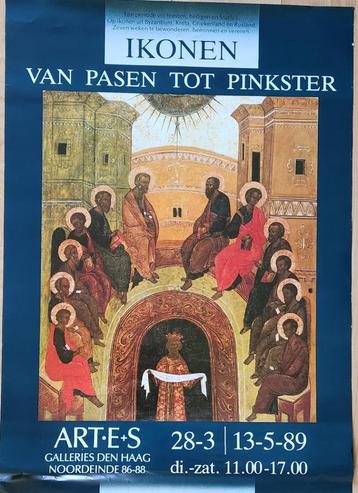 Poster Ikonen tentoonstelling beschikbaar voor biedingen