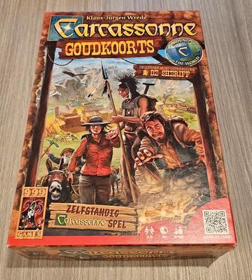 Carcassonne Goudkoorts + De Sheriff - Compleet beschikbaar voor biedingen