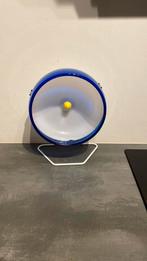 Hamster accessoires silent spinner + voerbakjes, Dieren en Toebehoren, Knaagdieren en Konijnen | Toebehoren, Ophalen, Zo goed als nieuw