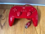 Nintendo Wii Classic Controller Pro Rood, Ophalen of Verzenden, Zo goed als nieuw, Sport, 3 spelers of meer