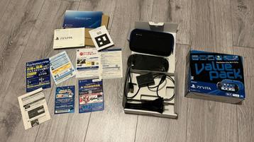 PlayStation PSVita PS Vita Slim 2000 Value Pack met doos beschikbaar voor biedingen
