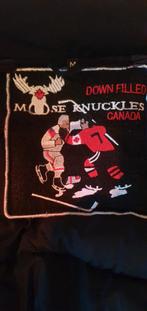 Moose Knuckles winterjas maat M, Kleding | Heren, Jassen | Winter, Ophalen of Verzenden, Zo goed als nieuw, Zwart