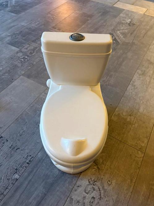 Kindertoilet met geluid en wc rol houder, Kinderen en Baby's, Badjes en Verzorging, Zo goed als nieuw, Overige typen, Overige merken