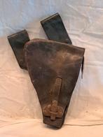Oude lederen pistool holster, Ophalen of Verzenden, Overige soorten, Nederland