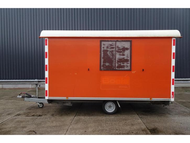 Bij Eemsned een Brouwer Schaft magazijnwagen afm 4 x 2, Doe-het-zelf en Verbouw, Bouwketen en Schaftketen, Gebruikt