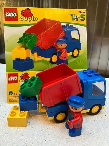 Duplo vrachtwagen - set 2606 - met doosplaat