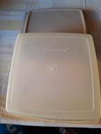 TUPPERWARE TAARTDOOS, vierkant, Ophalen, Gebruikt, Wit, Overige typen