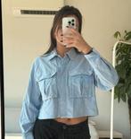 Zara blouse, Ophalen of Verzenden, Zo goed als nieuw, Maat 38/40 (M), Blauw