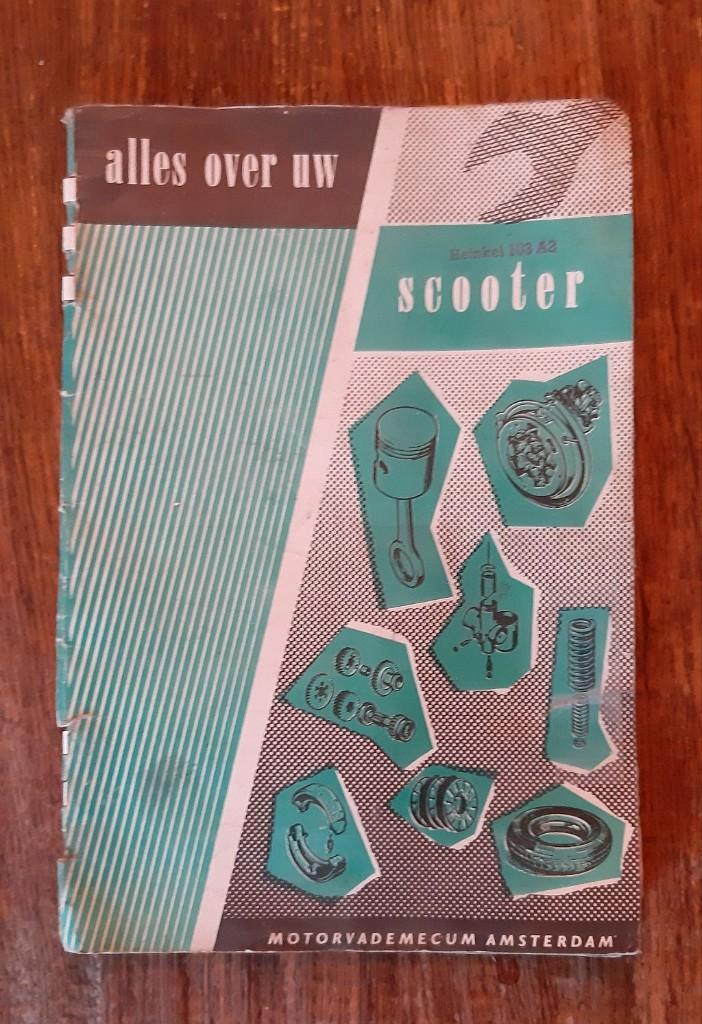 Heinkel 103A2 boekje "alles over uw scooter", Motoren, Handleidingen en Instructieboekjes, Overige merken, Ophalen of Verzenden