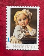 Persoonlijke postzegel kind schilderij, Ophalen of Verzenden, Na 1940, Postfris