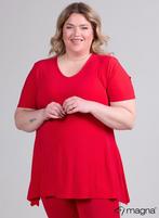 Rode A-lijn T-shirt maat 56/58, Kleding | Dames, Nieuw, Magna, Rood, Shirt of Top