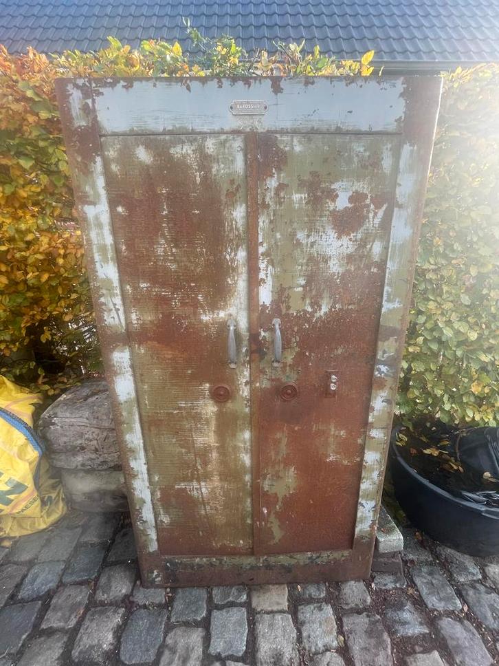 Oude Explosievenkast - Ed. Fossier, Antiek en Kunst, Curiosa en Brocante, Ophalen