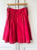 Oilily rok met kanten rand rood, maat 38, Kleding | Dames, Rokken, Maat 38/40 (M), Ophalen of Verzenden, Zo goed als nieuw, Rood