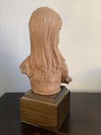 Beeld geboetseerd - Moeder en kind - 26cm, Ophalen