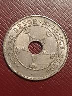 10 cent munt uit 1911 Belgische Congo, Ophalen of Verzenden, Overige landen, Losse munt