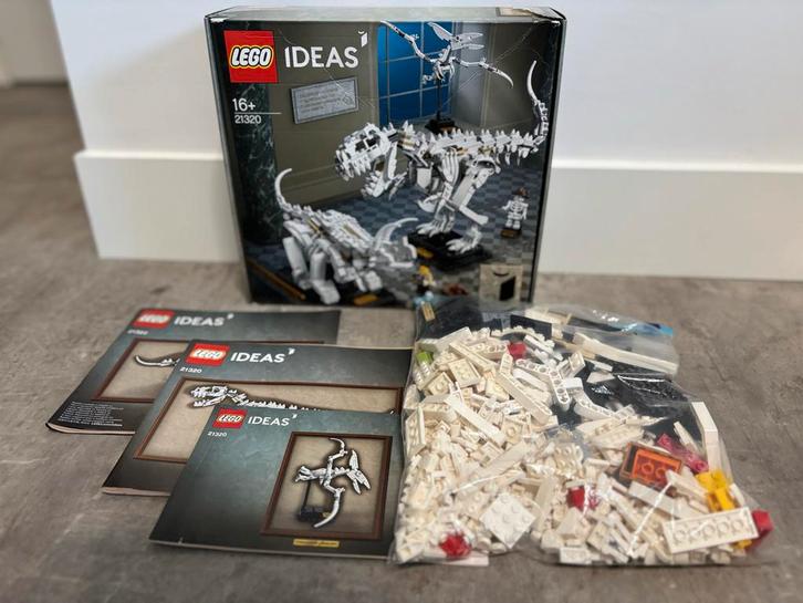 Lego Ideas 21320 Fossiele Dinosaurussen, Kinderen en Baby's, Speelgoed | Duplo en Lego, Zo goed als nieuw, Lego, Complete set