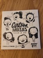 Cartoon meisjes teken je zo, Boeken, Ophalen of Verzenden, Zo goed als nieuw