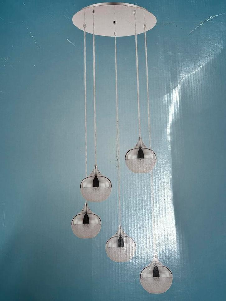 Moderne hanglamp EGLO Mioglia 1 - Nieuw!, Huis en Inrichting, Lampen | Hanglampen, Zo goed als nieuw, 75 cm of meer, Metaal, Ophalen