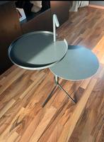 Design on Stock Oo-Two Bijzettafel Steelblue, Huis en Inrichting, Tafels | Bijzettafels, Ophalen, Minder dan 55 cm, Metaal of Aluminium