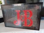 J&B vintage licht reclame bord, Ophalen of Verzenden