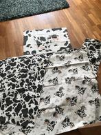 1 persoons dekbedovertrek koeienprint, Gebruikt, Jongetje of Meisje, Zwart, Dekbedovertrek