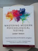 Mastering modern psycholical testing, Boeken, Ophalen of Verzenden, Beta, Zo goed als nieuw, HBO