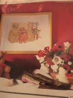 Permin of copenhagen Borduursetje “beertje in kamer”., Hobby en Vrije tijd, Borduren en Borduurmachines, Nieuw, Handborduren, Borduurpakket