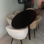 Ovale eetkamertafel  € 250,00, Ophalen, Overige materialen, 200 cm of meer, 50 tot 100 cm