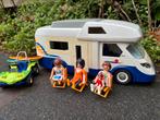 Playmobil camper en auto, Ophalen of Verzenden, Gebruikt, Los playmobil
