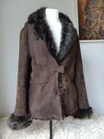 Echte lammycoat ARMA shearling lamsvacht 40, Maat 38/40 (M), Bruin, Arma, Ophalen of Verzenden