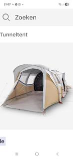 Decathlon 6.3 Air Seconds Tent - Ruime Familietent, Caravans en Kamperen, Tenten, Ophalen of Verzenden, Gebruikt, Tot en met 6