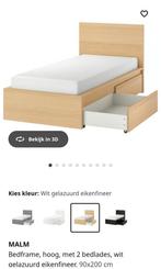 Malm bed 90 x 200, Huis en Inrichting, Ophalen, Gebruikt, 90 cm, 200 cm