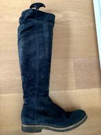 Dameslaars blauw suède - Bitter – maat 38, Kleding | Dames, Schoenen, Hoge laarzen, Bitter, Gedragen, Verzenden