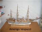 Uniek model van de Amerigo Vespucci, 1.30m lang!, Hobby en Vrije tijd, Modelbouw | Boten en Schepen, Ophalen, Nieuw