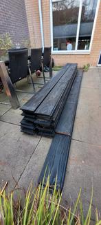 Sponningsplanken zwart (nieuw), Ophalen, Nieuw, Hout