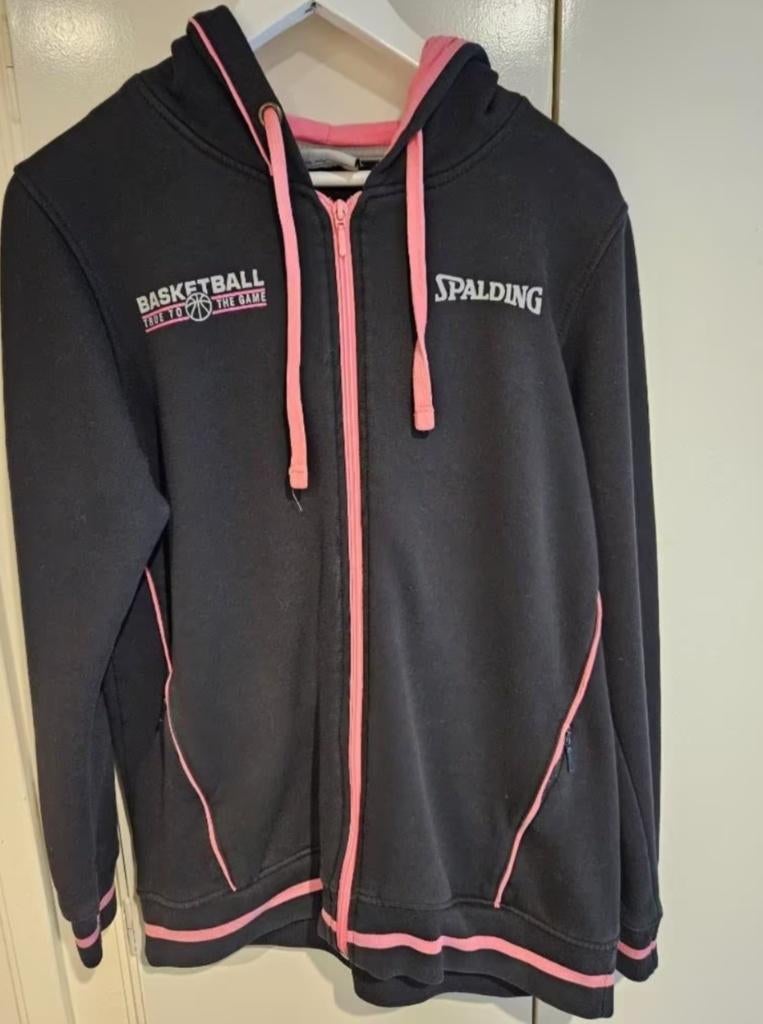 Spalding sport vest, Zwart, Ophalen of Verzenden, Zo goed als nieuw, Maat 42/44 (L)