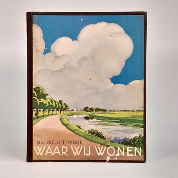 Verkade plaatjesalbum - Waar wij wonen - 1937 - compleet beschikbaar voor biedingen