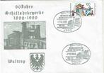 C1117 Duitsland 1989 Scheepshefbruggen 90 jaar Industrie, Postzegels en Munten, Postzegels | Eerstedagenveloppen, Onbeschreven