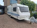 Hobby Excellent 495 bj 2000 incl. All-season tent en luifel, Caravans en Kamperen, Vast bed, Rondzit, Particulier, 6 tot 7 meter